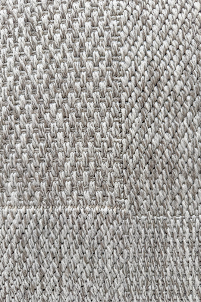 All Seasons Outdoor Light Grey - Grey indoor/outdoor rug from Vogue Rugs Australia