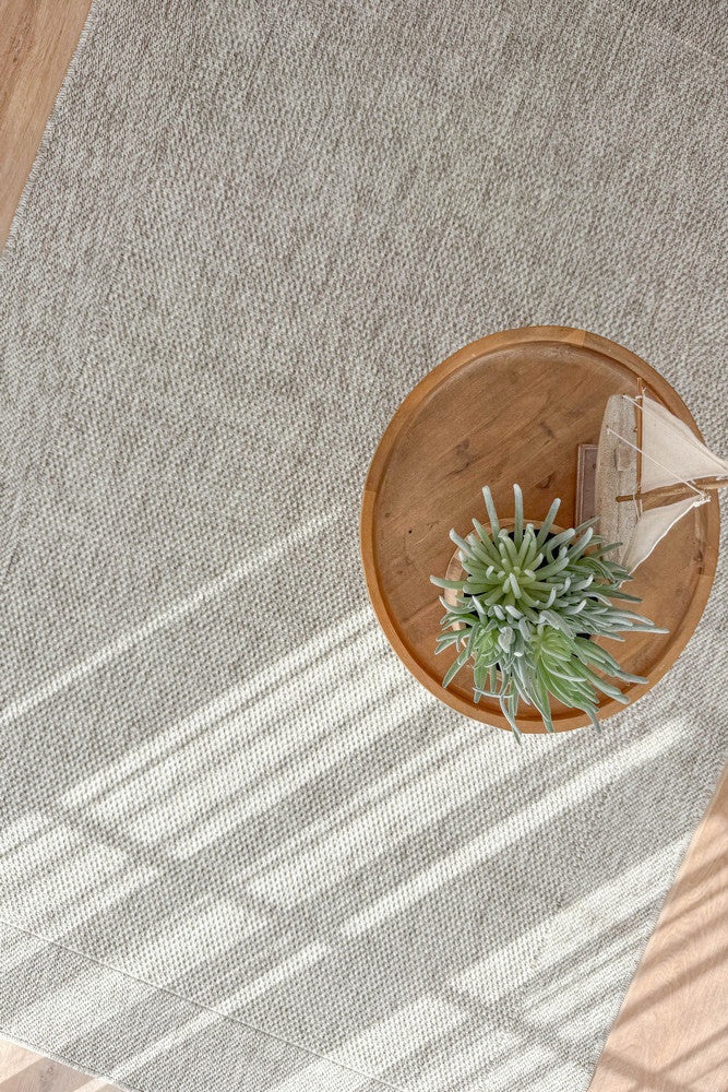All Seasons Outdoor Light Grey - Grey indoor/outdoor rug from Vogue Rugs Australia