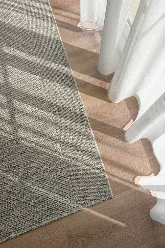All Seasons Outdoor Light Grey - Grey indoor/outdoor rug from Vogue Rugs Australia