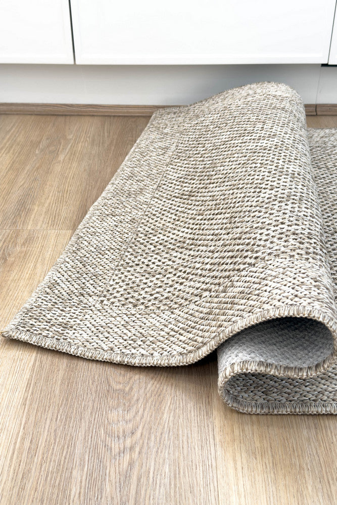 All Seasons Outdoor Light Beige - Beige indoor/outdoor rug from Vogue Rugs Australia