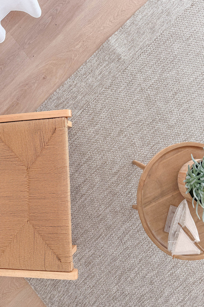 All Seasons Outdoor Light Beige - Beige indoor/outdoor rug from Vogue Rugs Australia