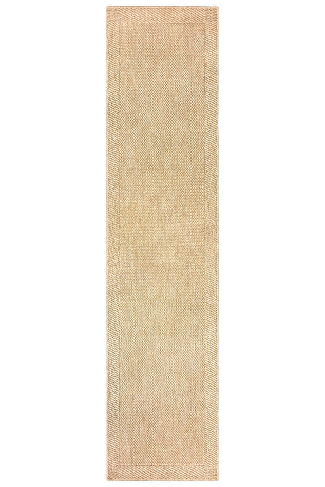 All Seasons Outdoor Sand Runner - indoor/outdoor rug from Vogue Rugs Australia