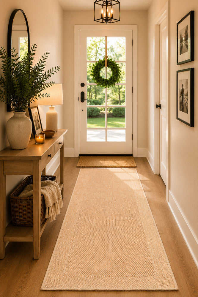 All Seasons Outdoor Sand Runner - indoor/outdoor rug from Vogue Rugs Australia