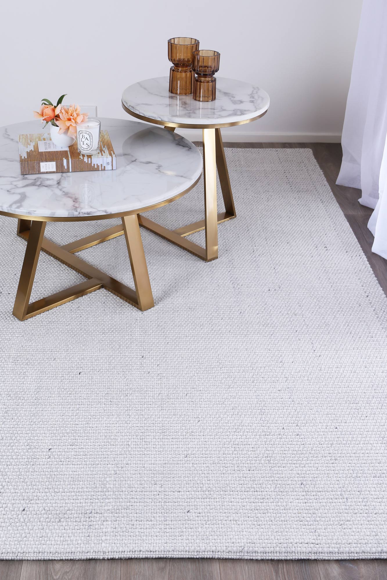 Astro Handtufted Wool Platinum - astro rug from Vogue Rugs Australia