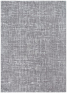 Atina Distressed Geo Lines Grey Rug - AT02.