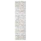 Atina Distressed Geo Squares Grey Rug - AT03.
