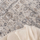 Atina Distressed Transitional Beige Grey Rug - AT05.