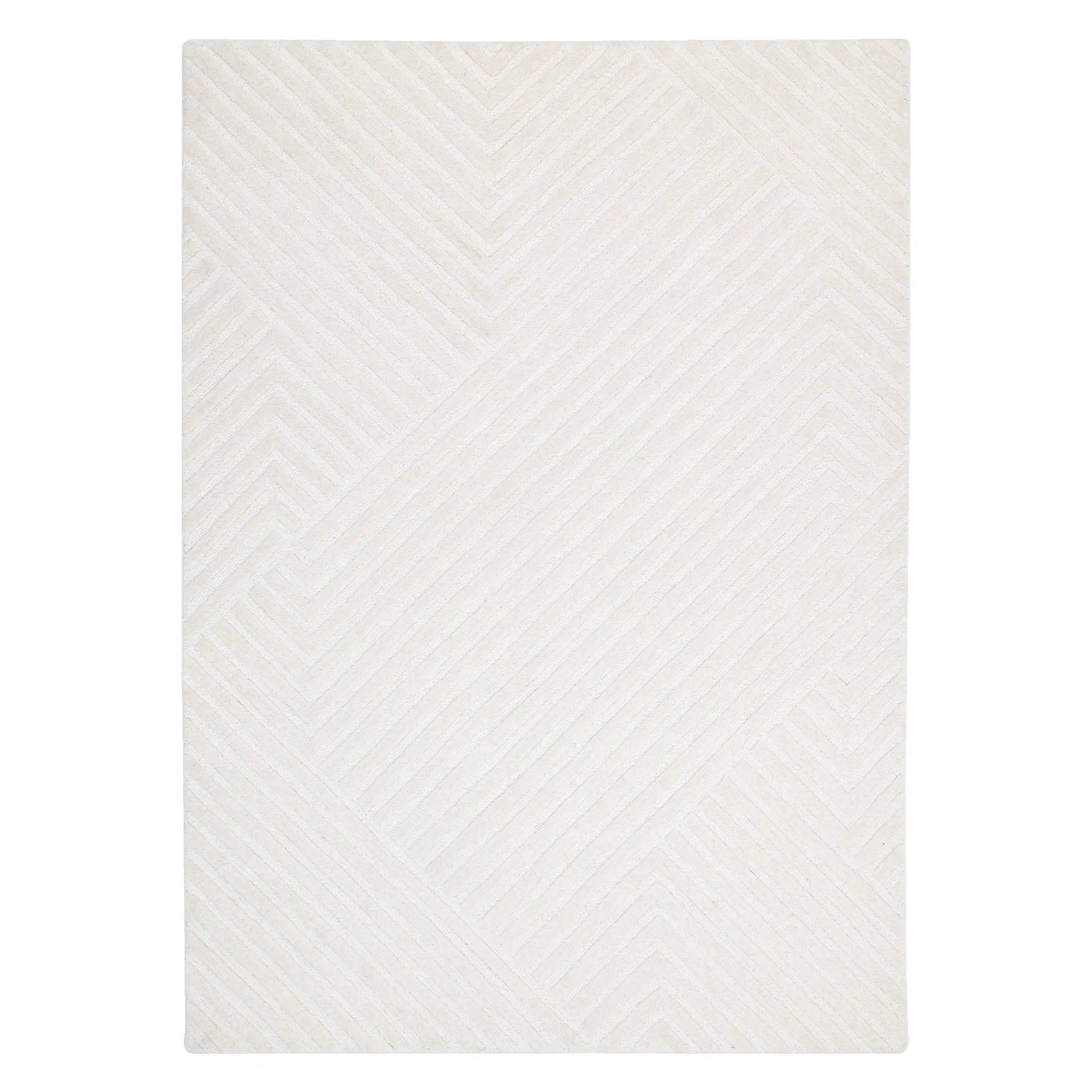 Azure Wool Rug Ivory - Blue azure rug from Vogue Rugs Australia