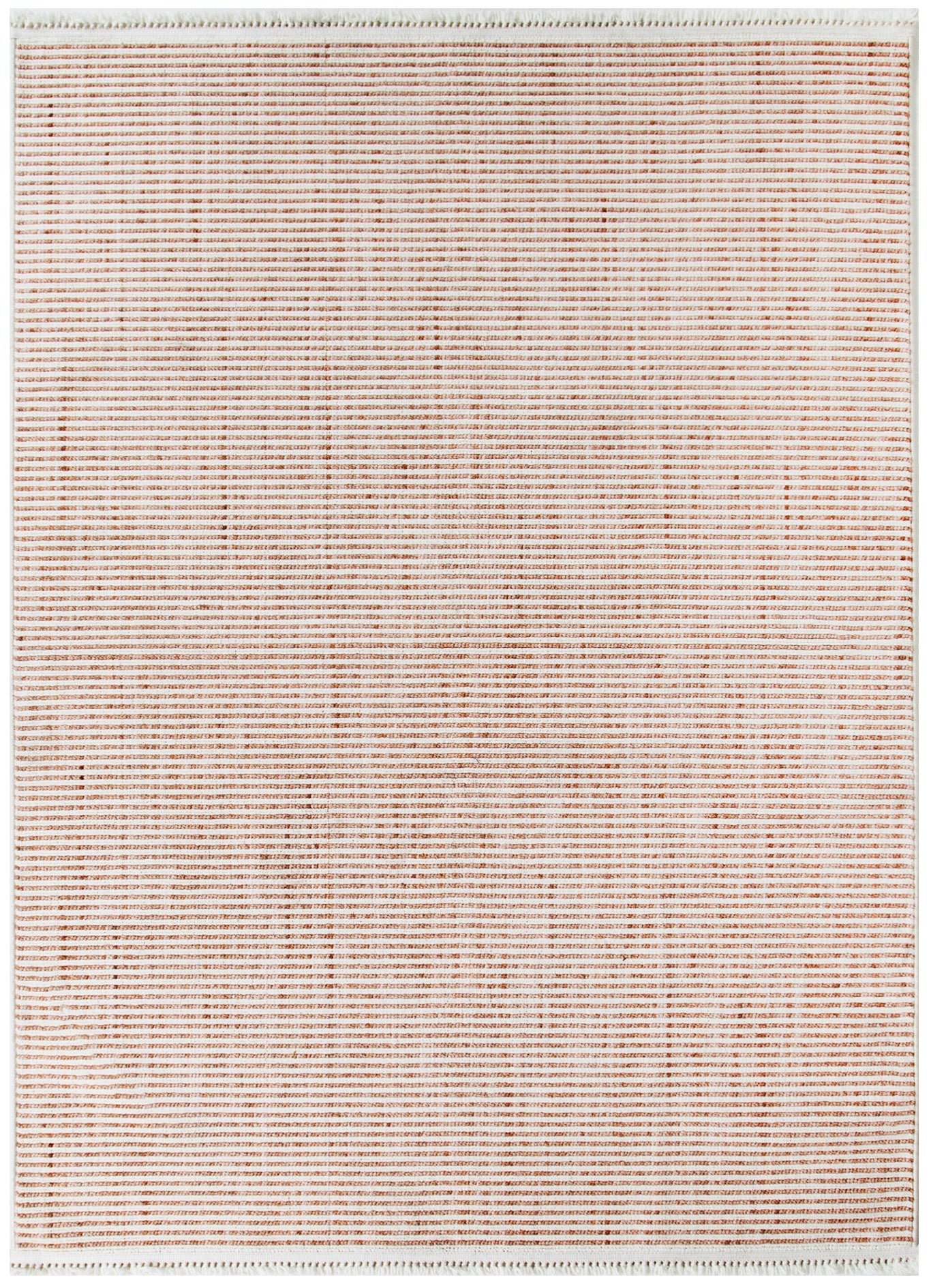 Berno Pink Ivory Loop Stripes Rug - B002.