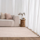 Berno Ivory Pink Loop Rug - B003.
