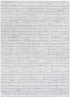 Berno Silver Ivory Loop Lines Rug - B006.