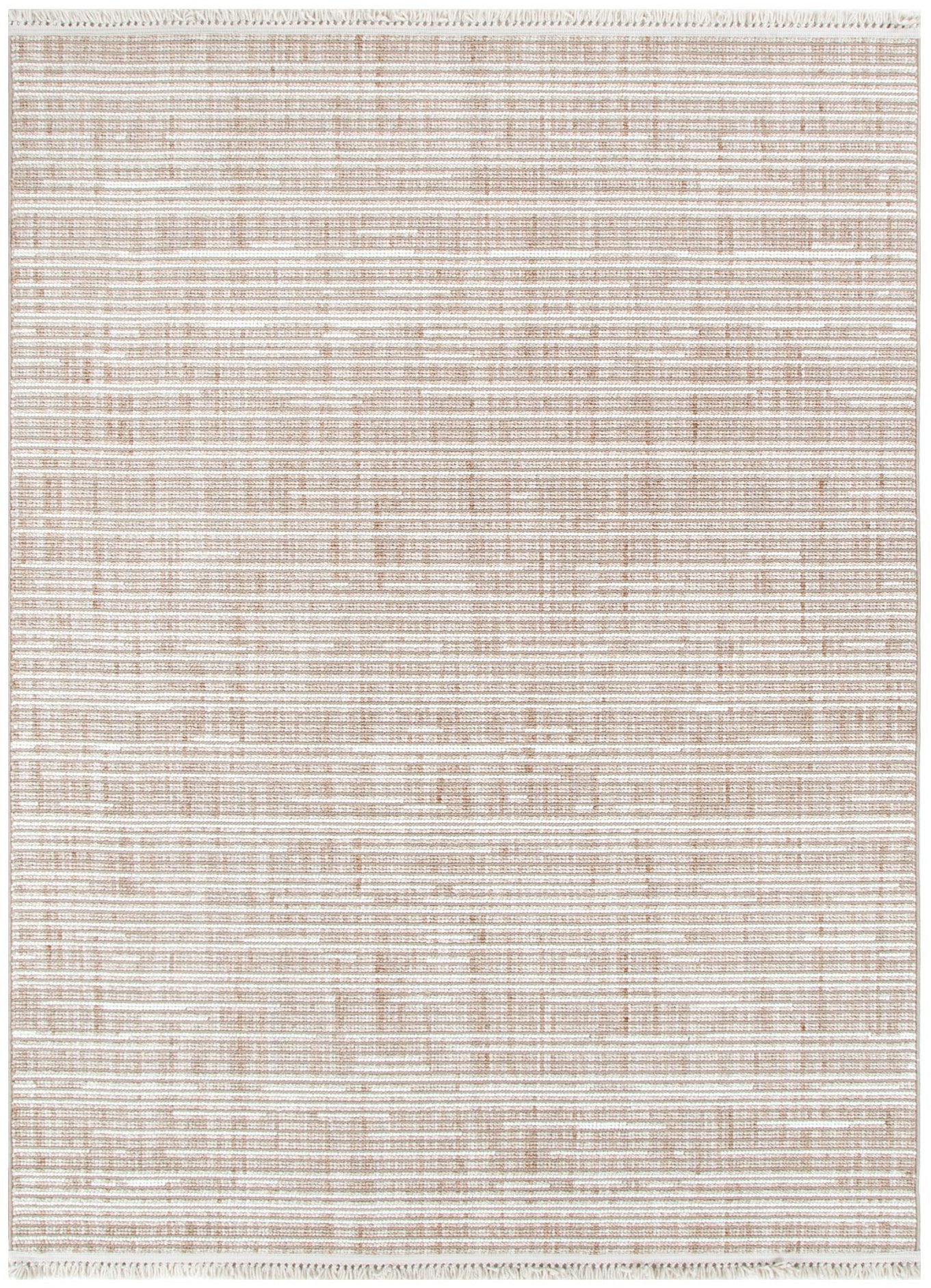 Berno Beige Ivory Loop Lines Rug - B007 - Beige area rug rug from Vogue Rugs Australia