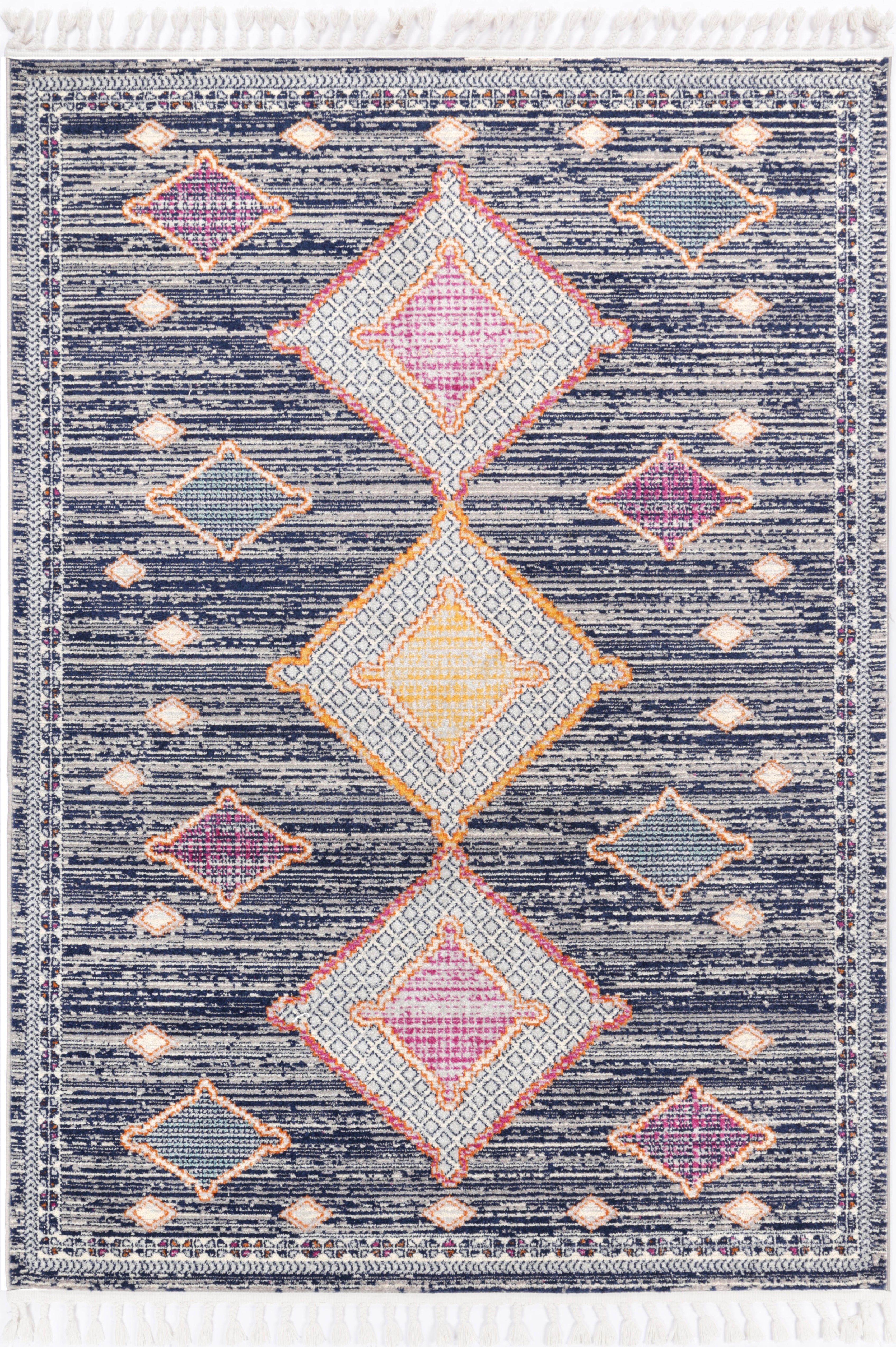 Asilah Bo63A D.Blue Grey - Blue asilah rug from Vogue Rugs Australia