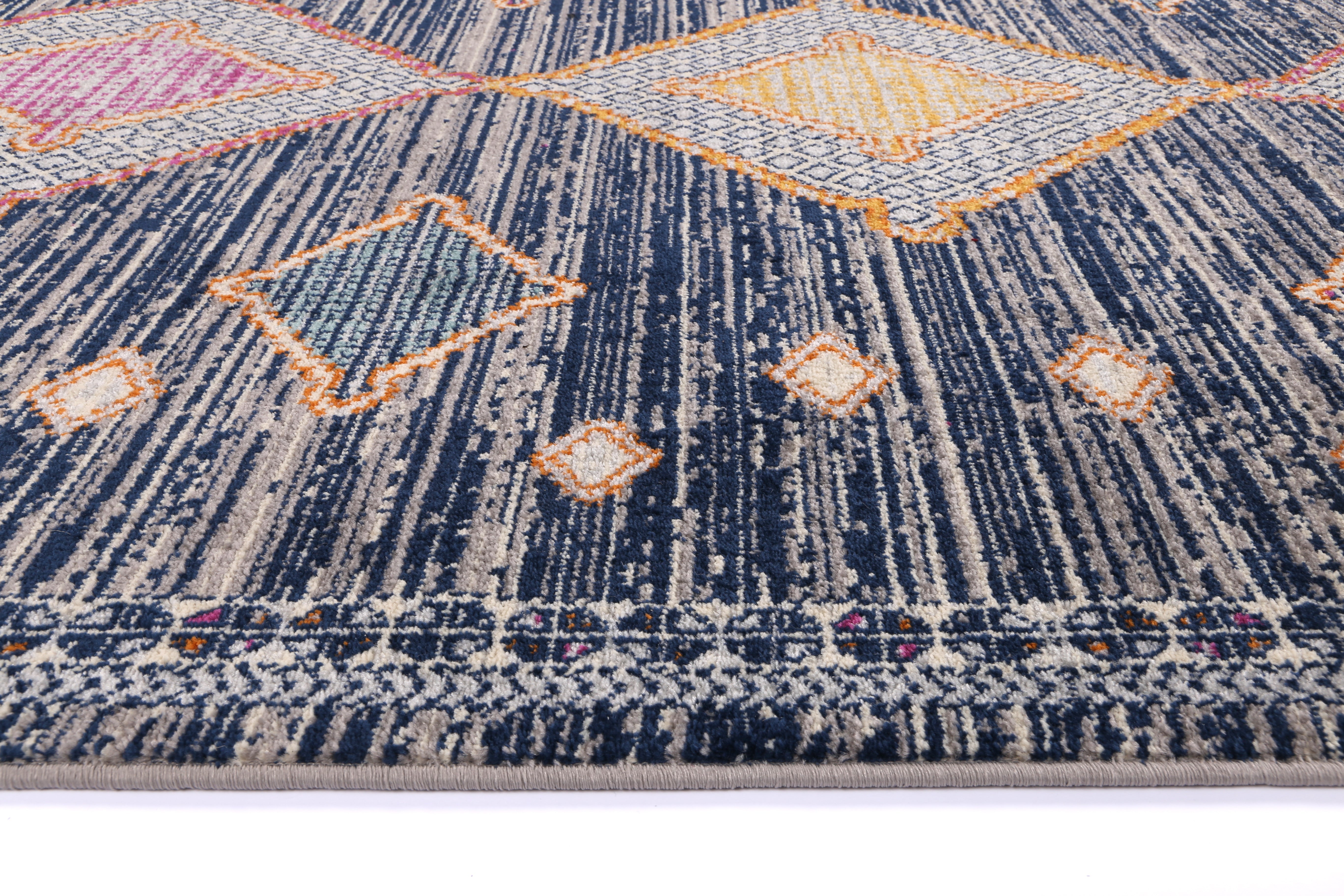 Asilah Bo63A D.Blue Grey - Blue asilah rug from Vogue Rugs Australia