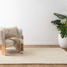 Bengal Bleached Jute Rug.