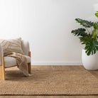 Bengal Natural Jute Rug.