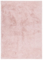 Lyla Machine Washable Shaggy Blush Rug.