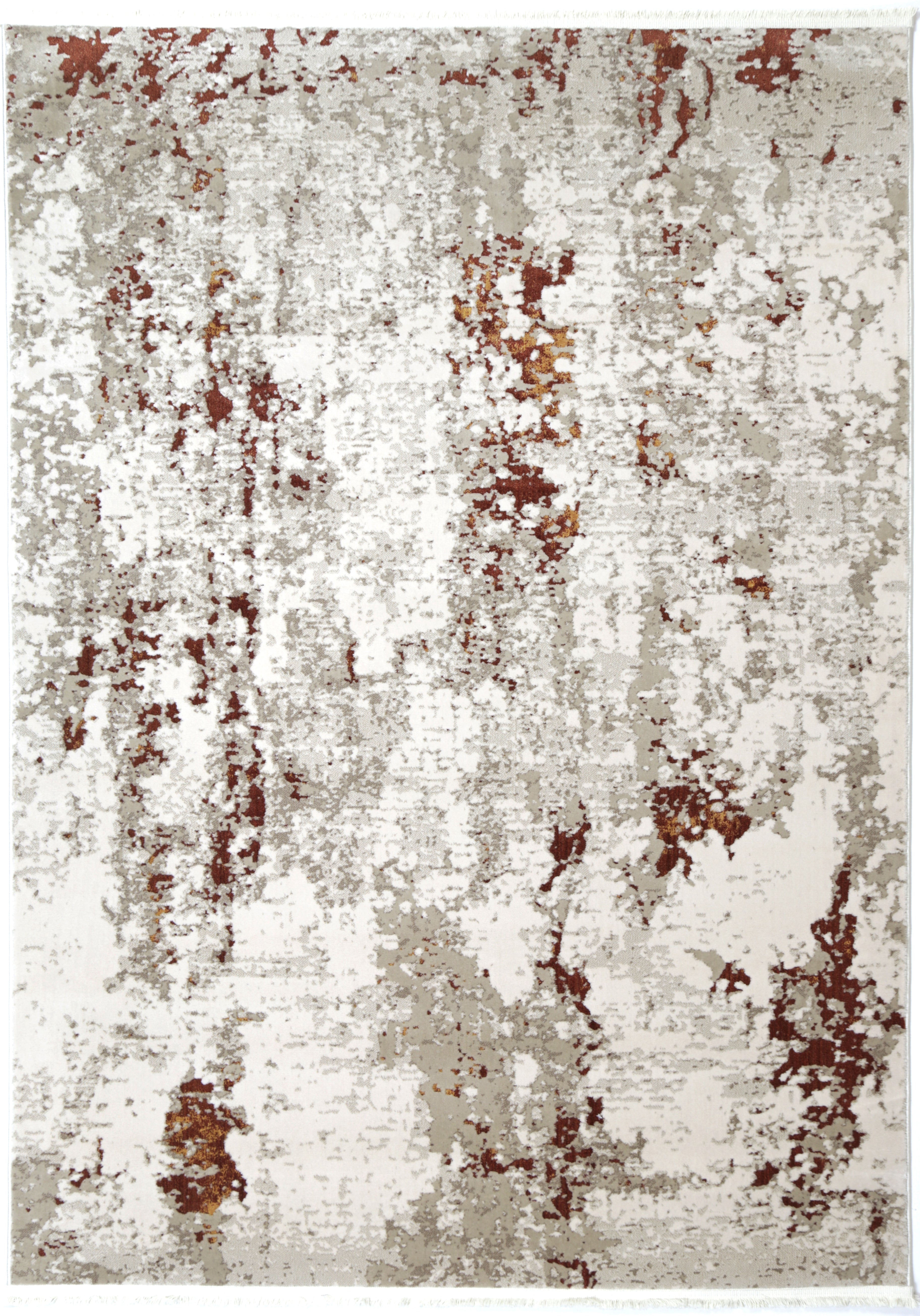 Bohemian Paradise One Modern Beige Terracotta Rug - 01BTER.