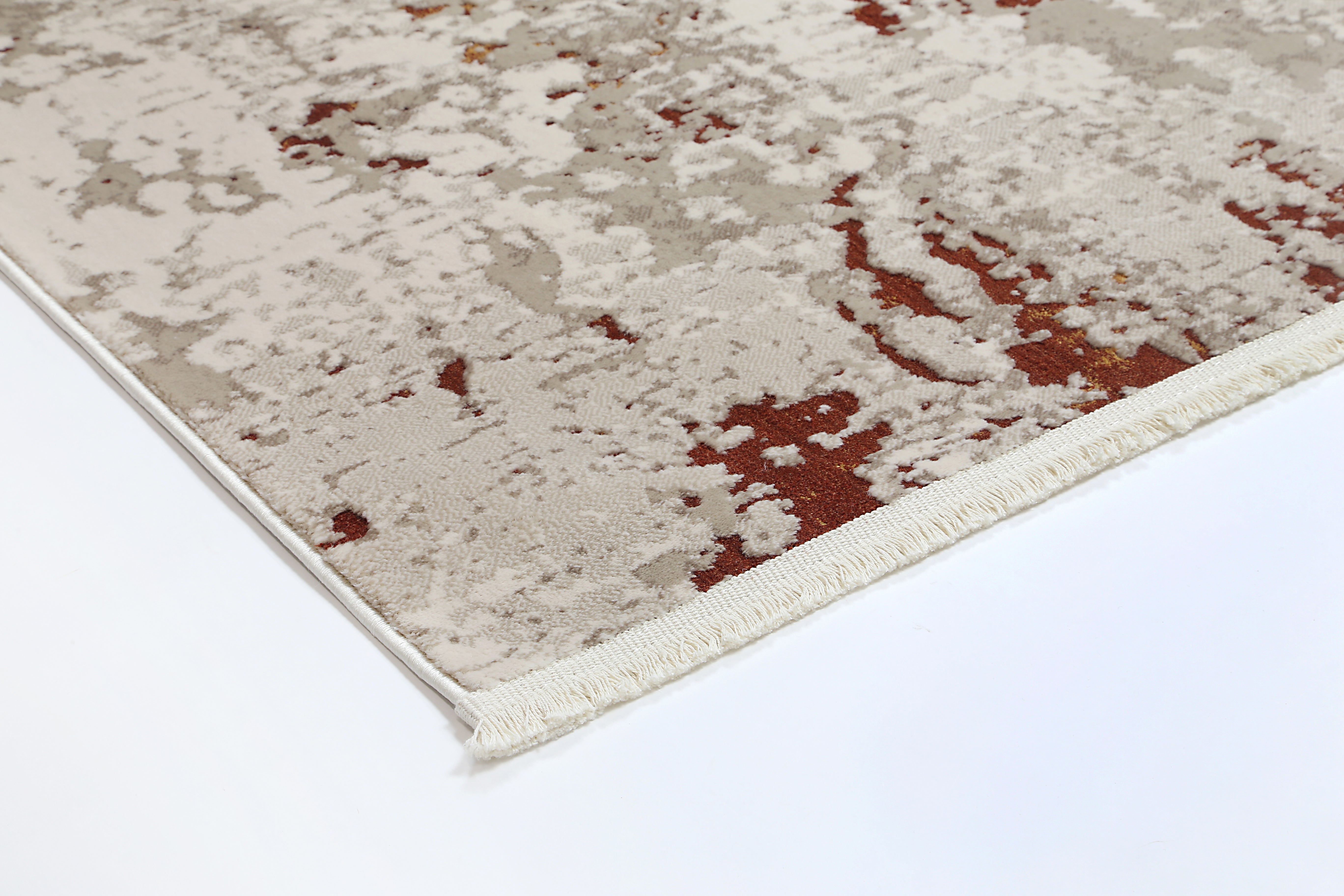 Bohemian Paradise One Modern Beige Terracotta Rug - 01BTER.