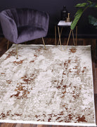 Bohemian Paradise One Modern Beige Terracotta Rug - 01BTER.