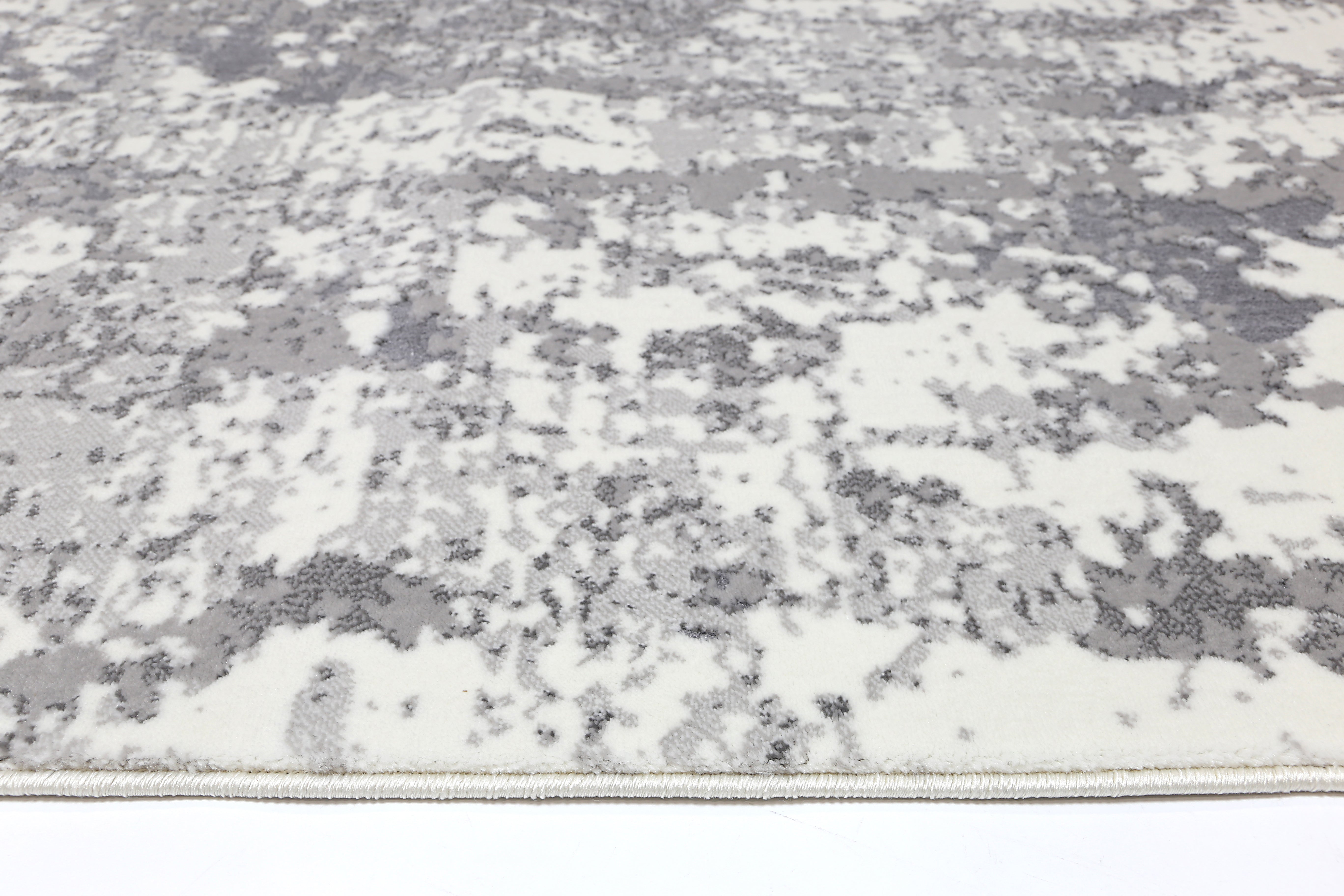 Bohemian Paradise One Modern Grey Rug - 01GREY - Grey modern rug from Vogue Rugs Australia