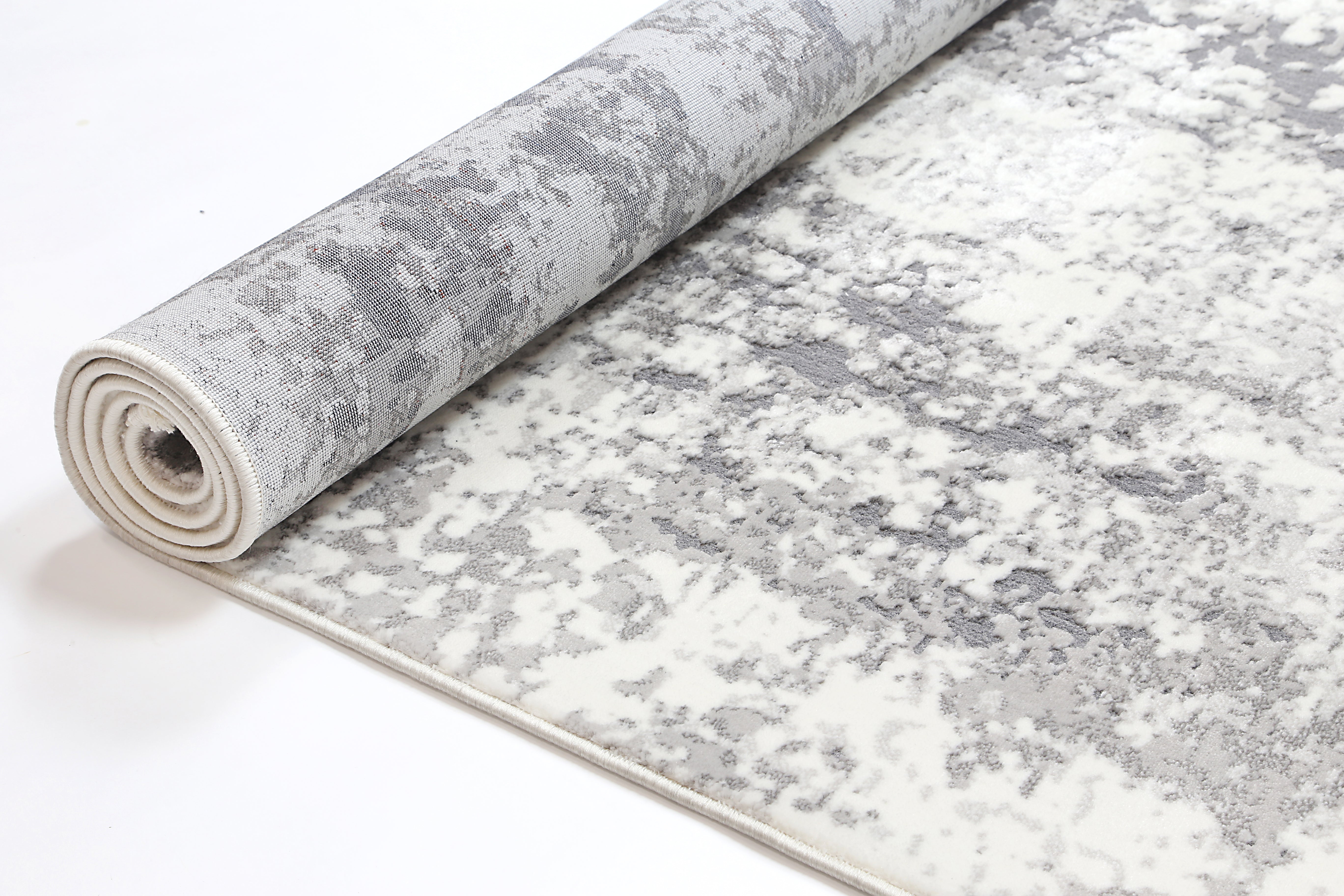 Bohemian Paradise One Modern Grey Rug - 01GREY.