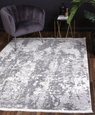 Bohemian Paradise One Modern Grey Rug - 01GREY.