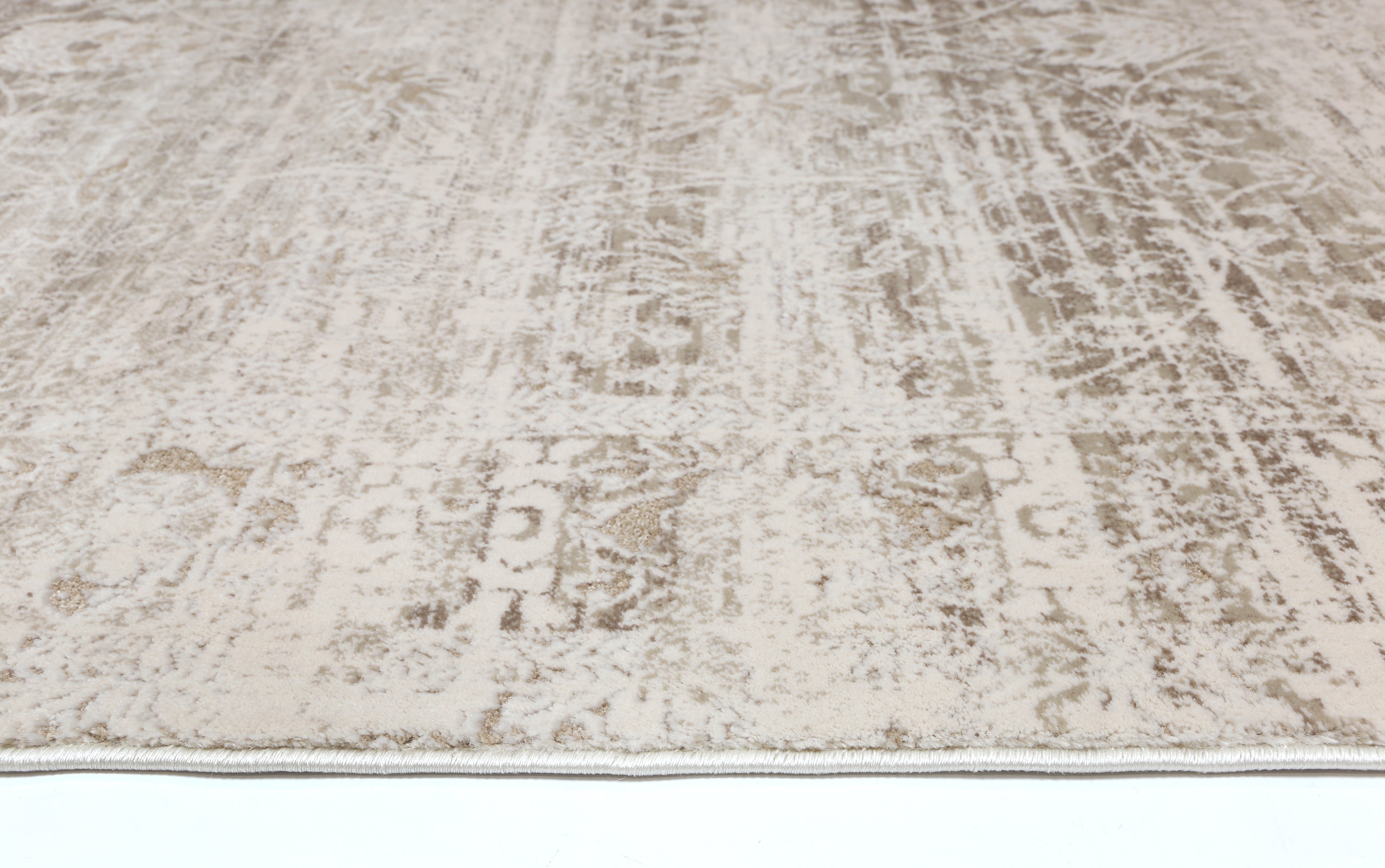 Bohemian Paradise Solid Beige Modern Rug - 02BEIG.