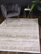 Bohemian Paradise Solid Beige Modern Rug - 02BEIG.