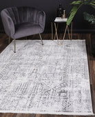 Bohemian Paradise Panel Grey Rug - 03GREY.