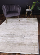 Bohemian Paradise Traditional Beige Blue Rug -04BBLU.