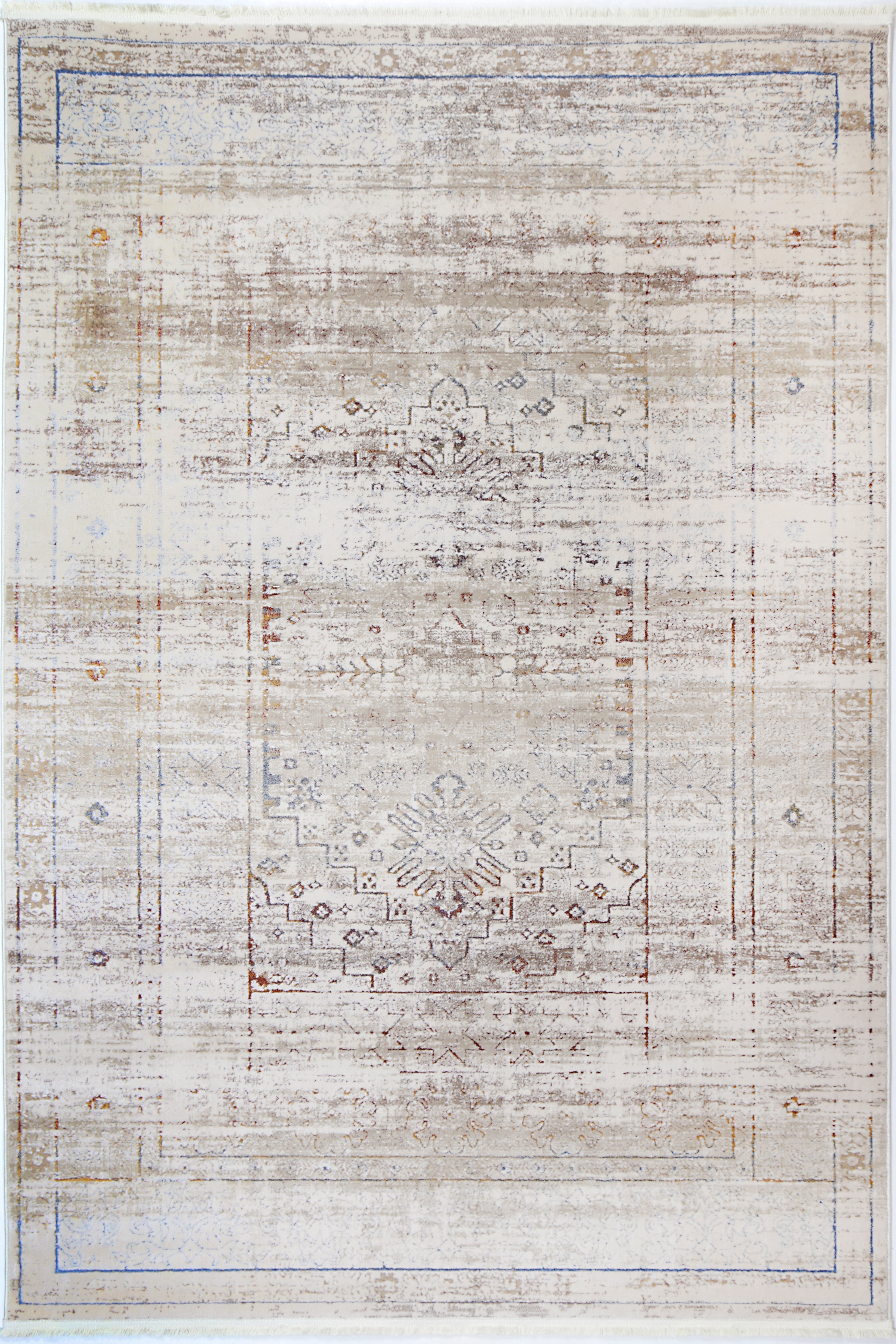 Bohemian Paradise Traditional Beige Multi Rug - 04BMUL.