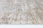 Bohemian Paradise Medalion Beige Blue Rug - 06BBLU.