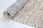 Bohemian Paradise Medalion Beige Blue Rug - 06BBLU.