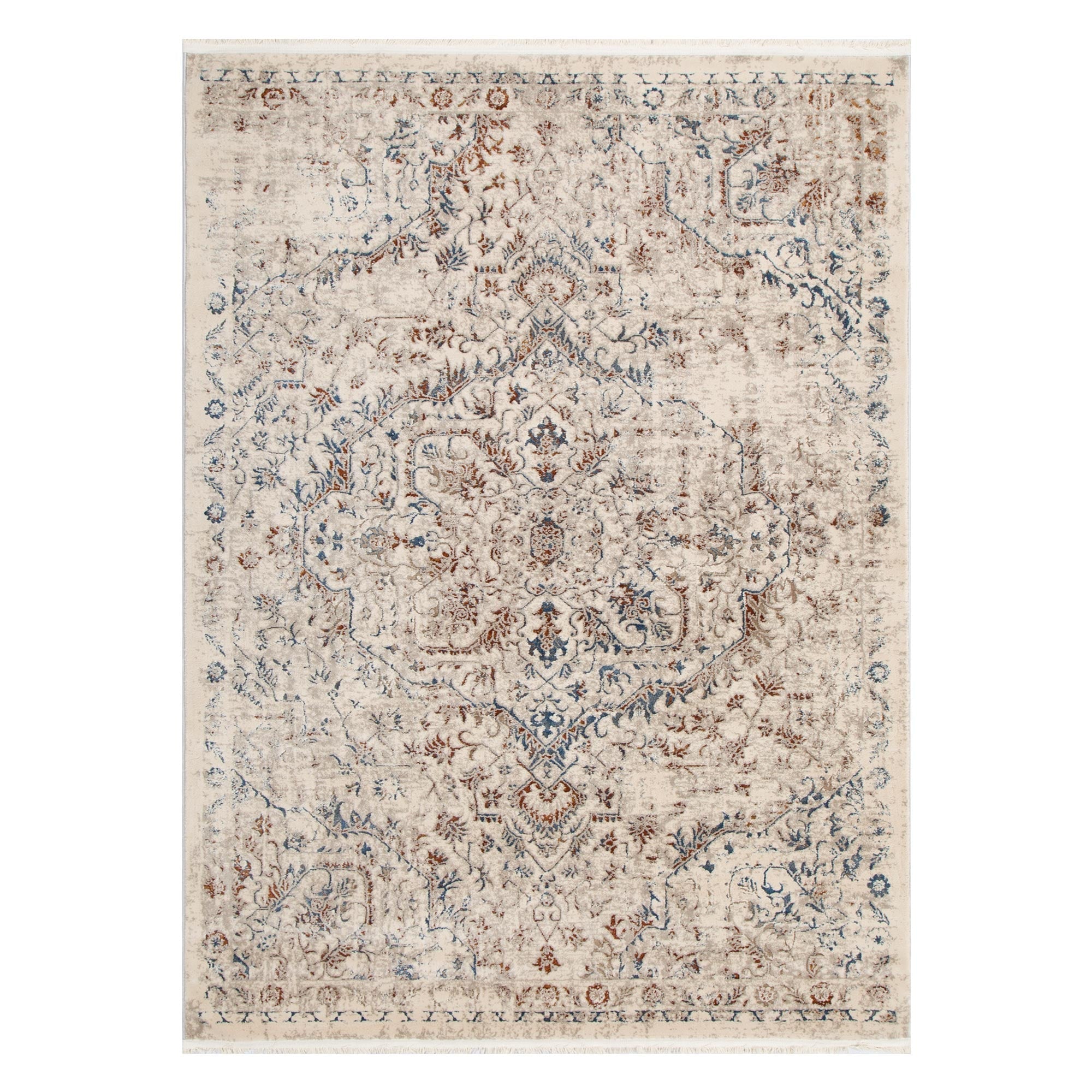 Bohemian Paradise Vintage Beige Multi Rug - 07BMUL - Beige vintage rug from Vogue Rugs Australia