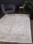 Bohemian Paradise Vintage Medalion Beige Multi Rug - 08BMUL.