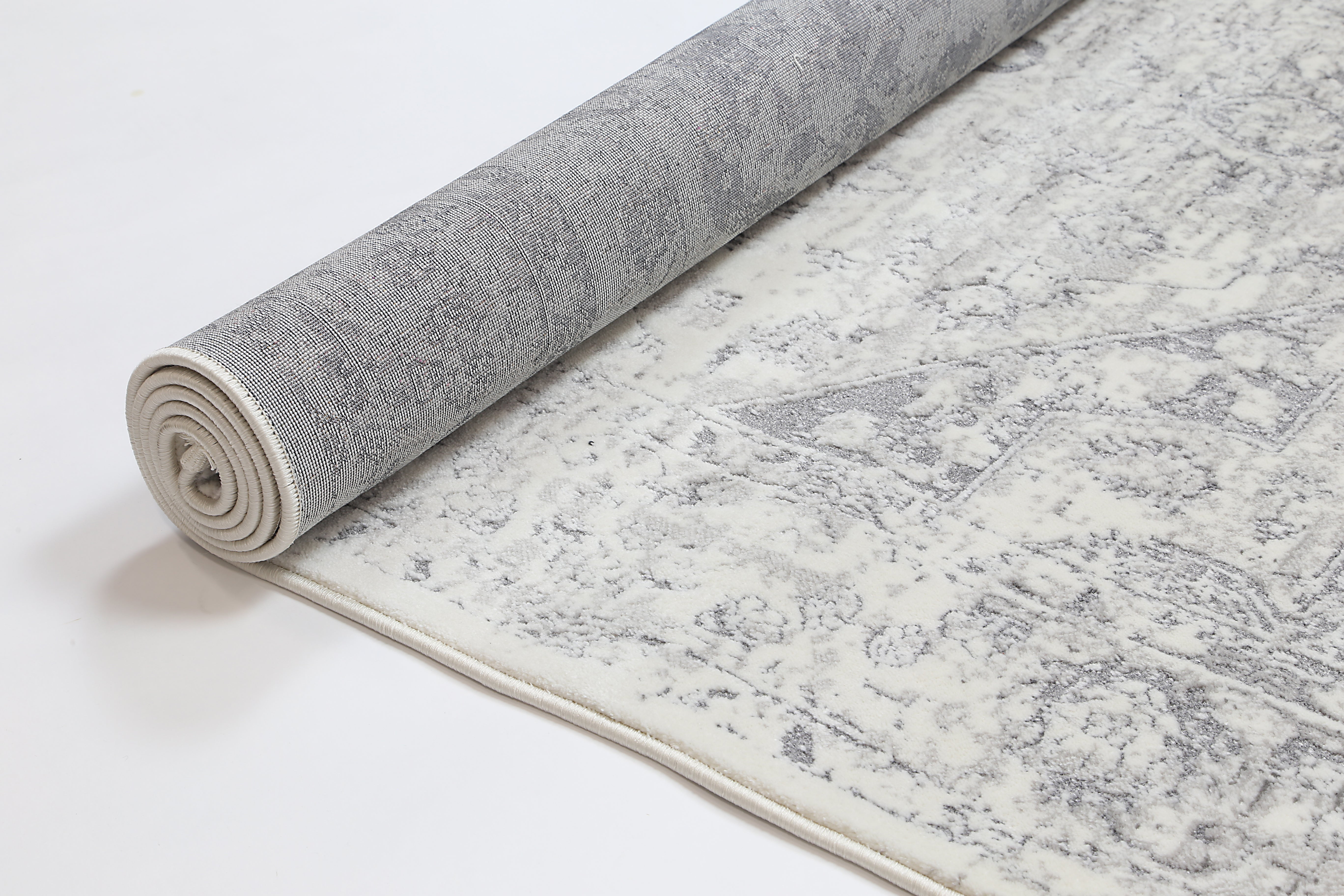 Bohemian Paradise Classic Vintage Grey Rug - 09GREY - Grey vintage rug from Vogue Rugs Australia