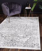 Bohemian Paradise Classic Vintage Grey Rug - 09GREY.