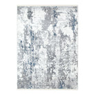Bohemian Paradise One Modern Grey Blue Rug - 01GBLU.