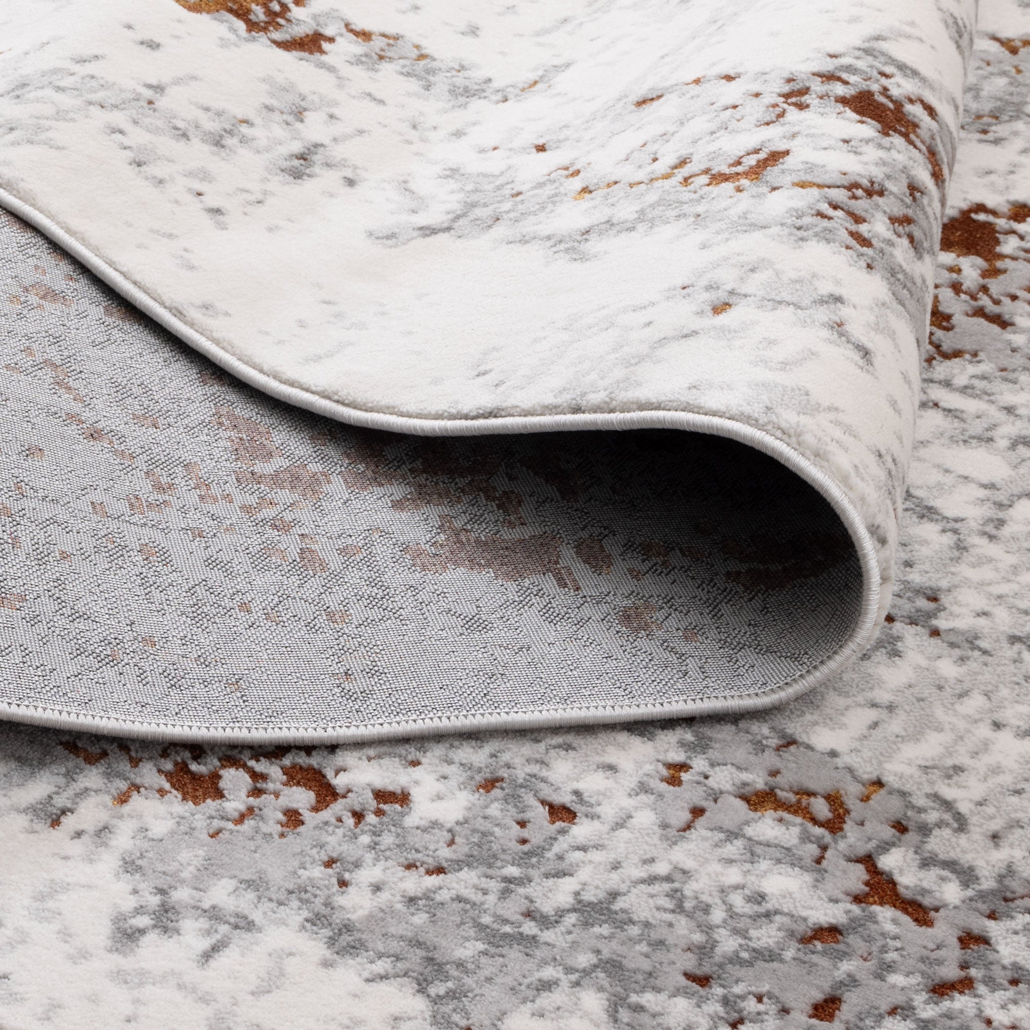 Bohemian Paradise One Modern Grey Terracotta Rug - 01GTER - Grey modern rug from Vogue Rugs Australia