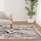 Bohemian Paradise One Modern Grey Terracotta Rug - 01GTER.