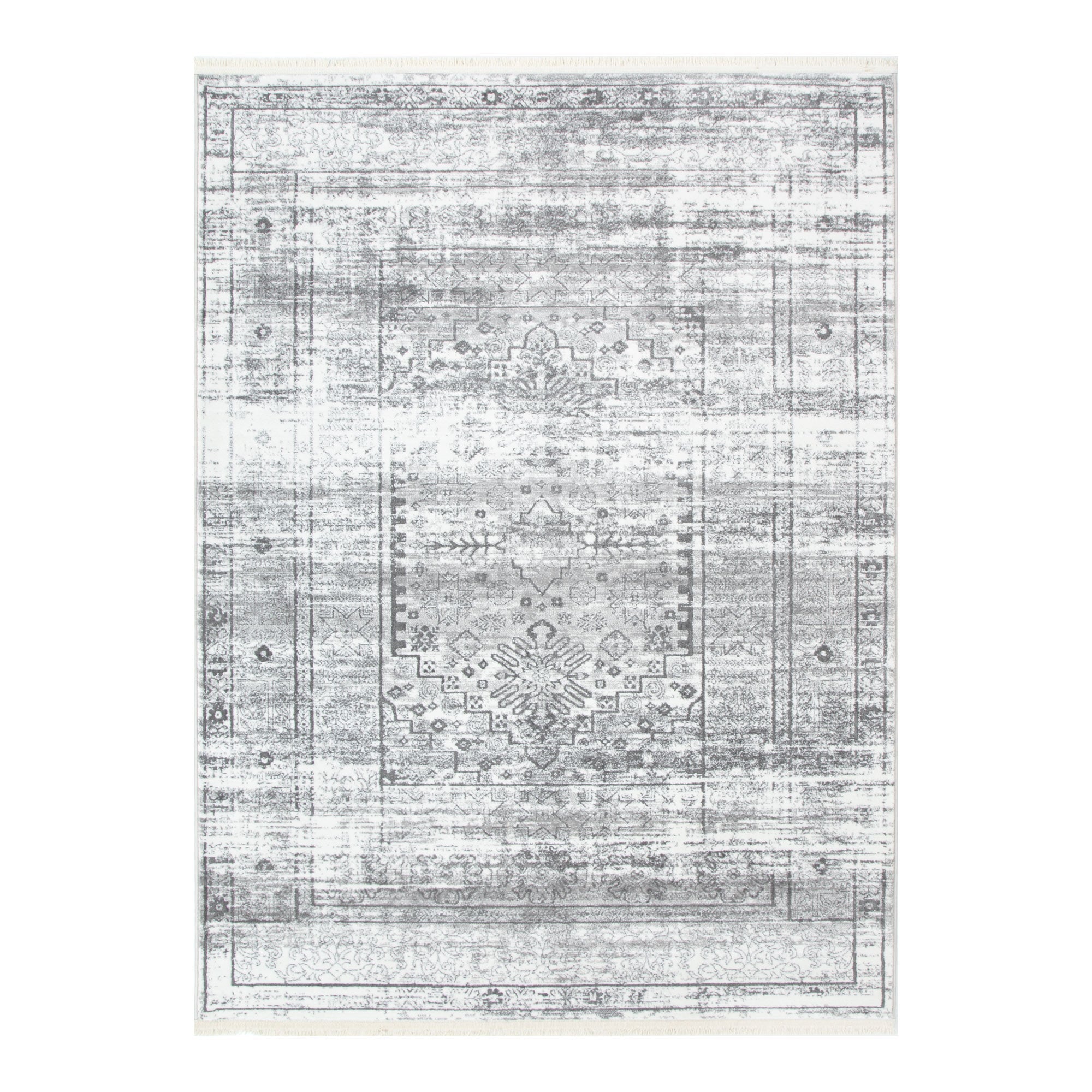 Bohemian Paradise Traditional Grey Rug - 04GREY - Grey traditional rug from Vogue Rugs Australia