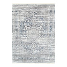 Bohemian Paradise Medalion Grey Blue Rug - 06GBLU.