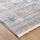 Bohemian Paradise Medalion Grey Blue Rug - 06GBLU.