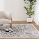 Bohemian Paradise Vintage Grey Rug - 07GREY.