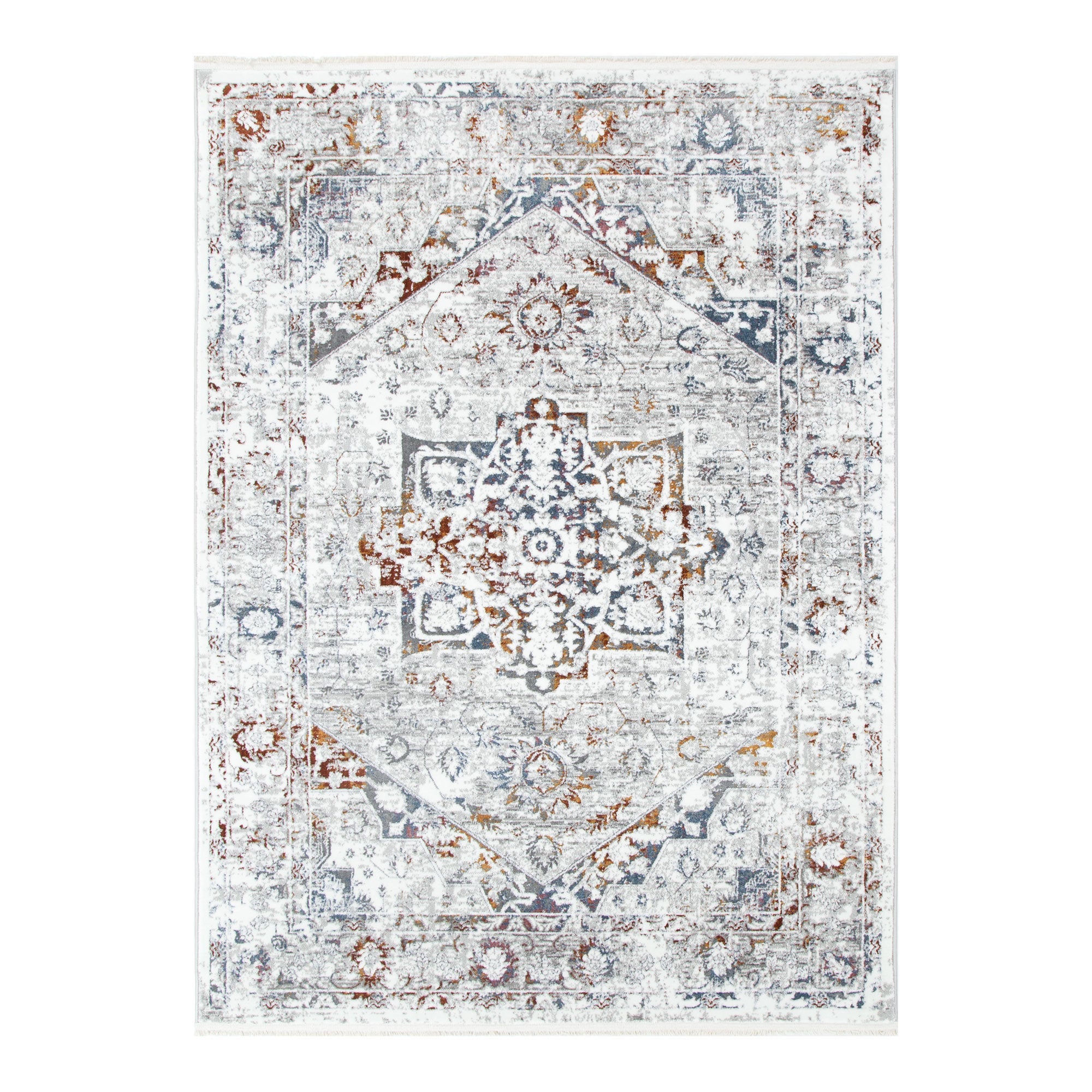 Bohemian Paradise Classic Vintage Grey Multi Rug - 09GMUL.