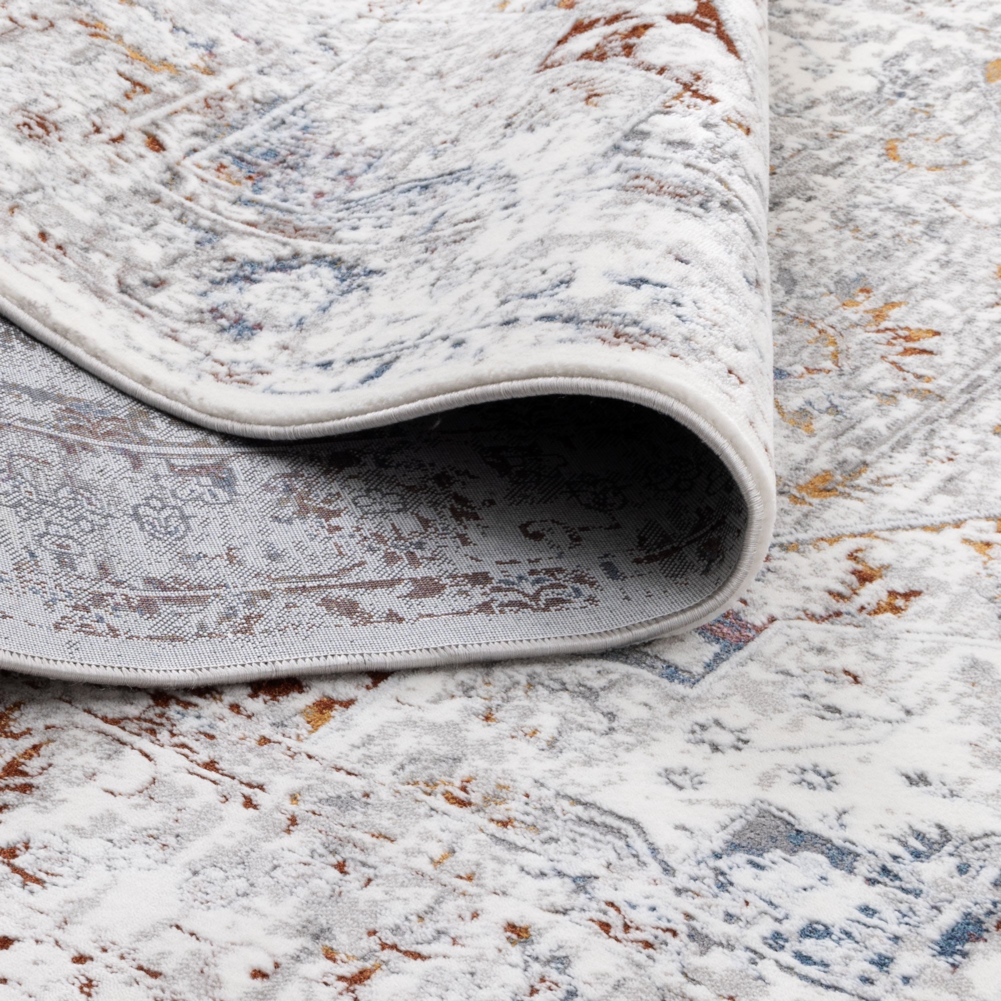 Bohemian Paradise Classic Vintage Grey Multi Rug - 09GMUL.