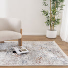 Bohemian Paradise Classic Vintage Grey Multi Rug - 09GMUL.