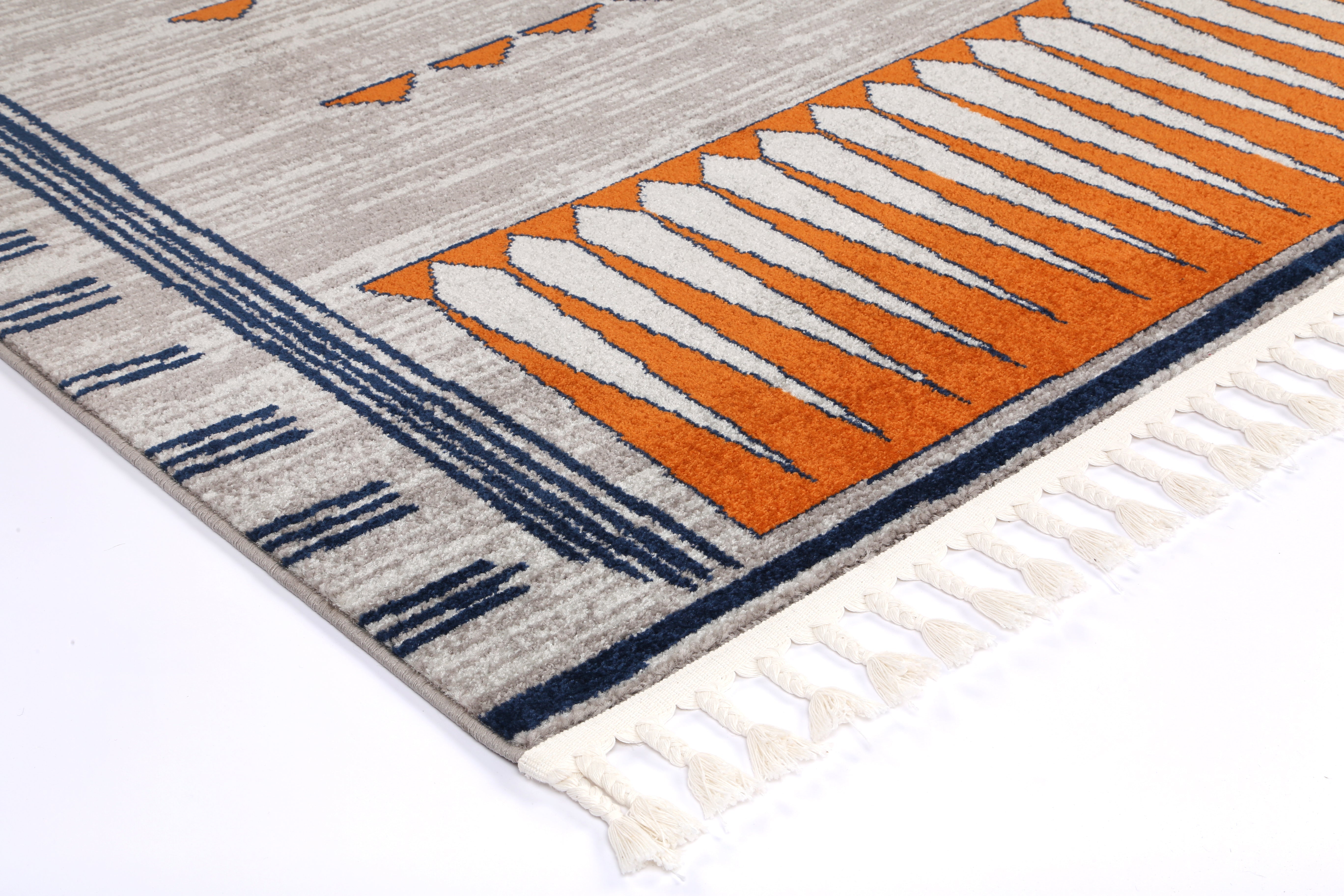 Asilah Bp73A D.Blue Terra - Blue asilah rug from Vogue Rugs Australia