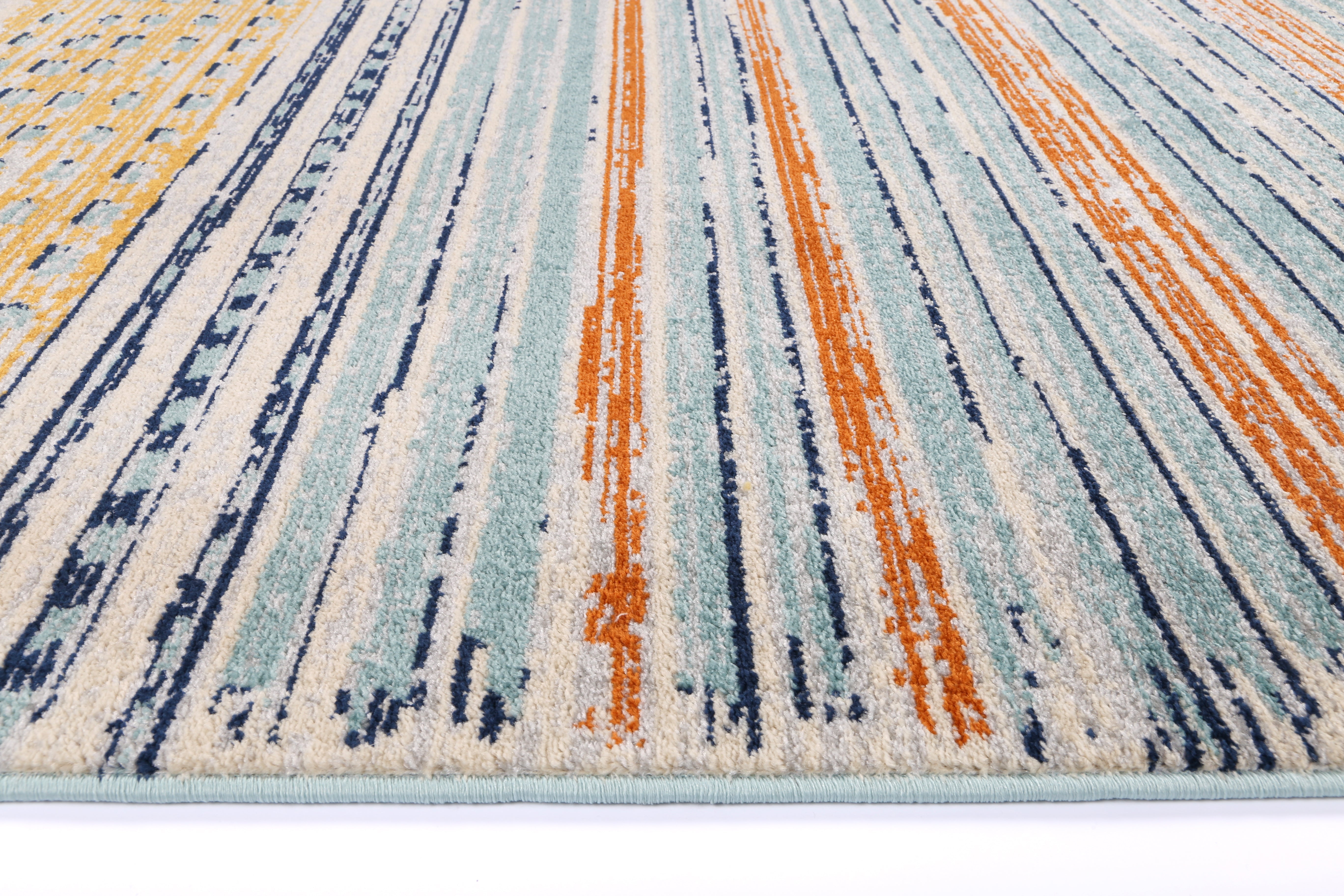 Asilah Br33A L.Grey Blue - Blue asilah rug from Vogue Rugs Australia
